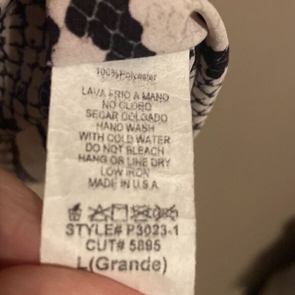 Oversized JODIF Tunic Ladies Large Snakeskin - Picture 4 of 4